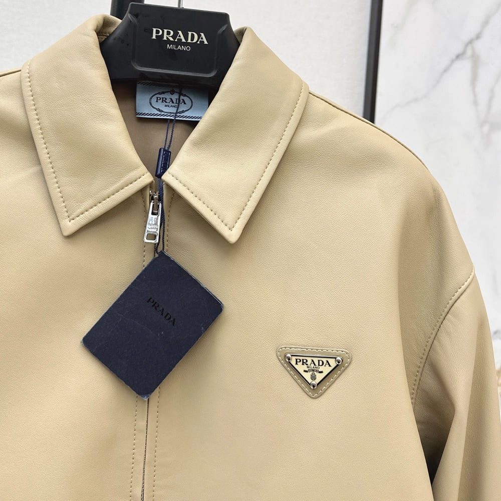 Pra*a WOMEN Genuine Leather COAT(size:S|M|L)