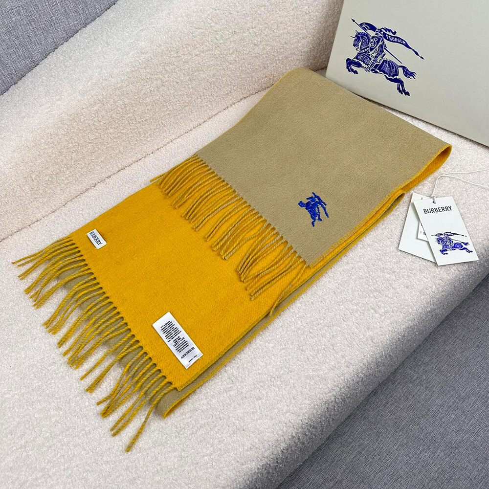 Bv*b*rry Reversible Cashmere Scarf