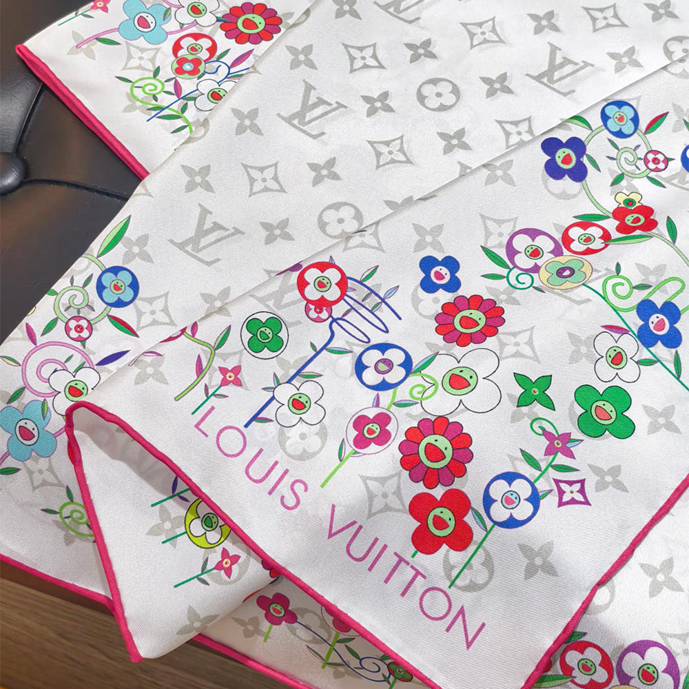 LV x TM Monogram S*perflat Flowers 90