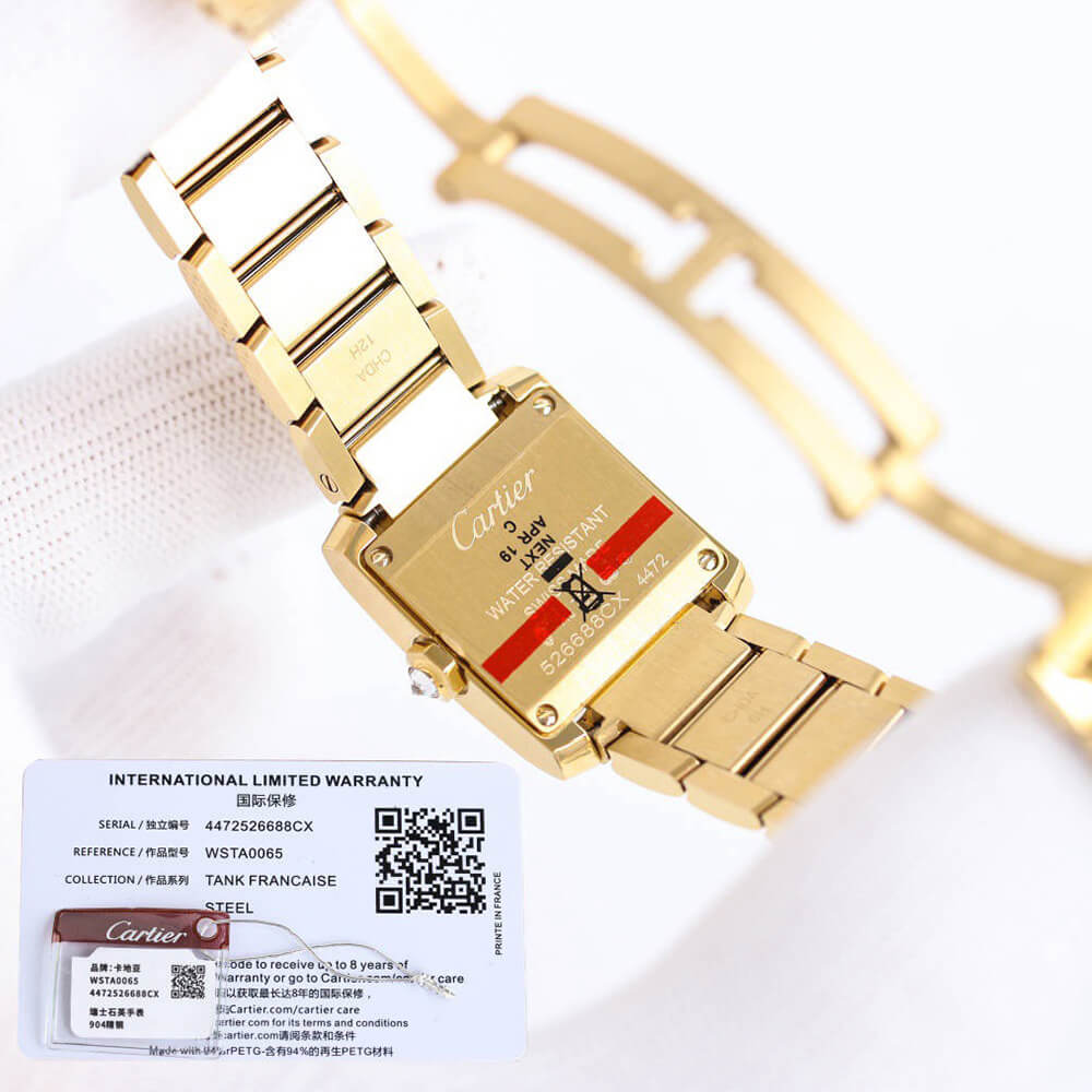 Ca*t1er Small Tank Fran?aise watch