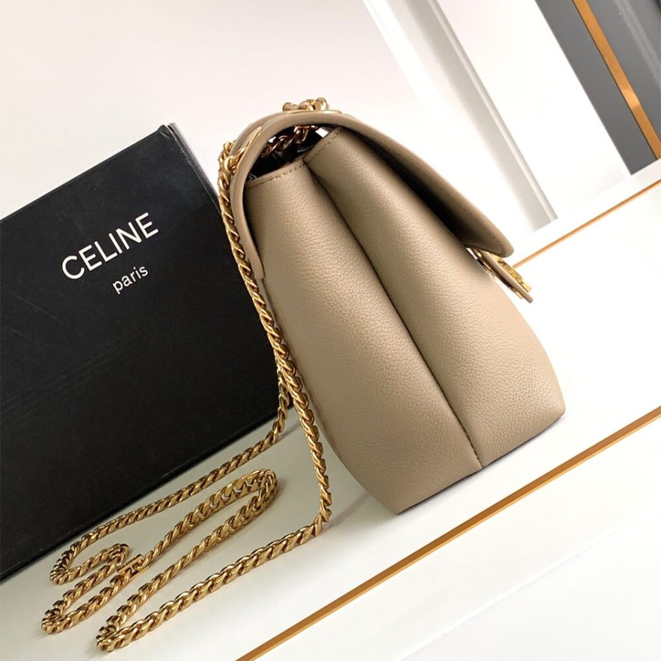 Medium Ce1i*e VICTOIRE bag in soft calfskin